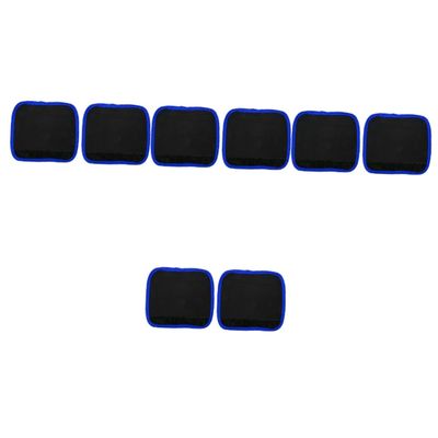 SUPVOX 8pcs Comfortable Lifting Cushions for Weight Training Wear-Resistant Grip Pads Design for Barbell and Dumbbell Workouts Removable and Breathable for Enhanced Safety