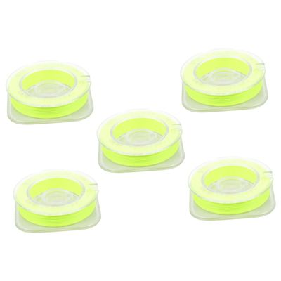 balacoo 5rolls Fishing Rod Fixing Line Fluorescent for Custom Rod Construction Material Uv and Projects