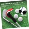 balacoo 3pcs Golf Putter Sleeves Soft Lining Lightweight and Portable for Woods and Golf Accessories view 2