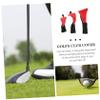 balacoo 3pcs Golf Putter Sleeves Soft Lining Lightweight and Portable for Woods and Golf Accessories view 4