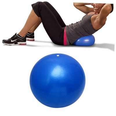 POPETPOP Ball for Exercise Stability and Balance Training Blue Anti-Burst Fitness Ball for Home Office and Outdoor Workouts for Men and Women