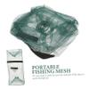 balacoo 2pcs Folding Fish Storage Net Reusable Fishing Net Material Easy to Catching Netting view 3