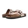 WHITE MOUNTAIN Carly Signature Comfort-Molded Footbed Sandal, Rosegold/Leather, 5 M view 2