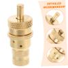 POPETPOP 5pcs Car Tire Valve Stem Cap Metal Valve Caps for Cars and Easy to Install view 3