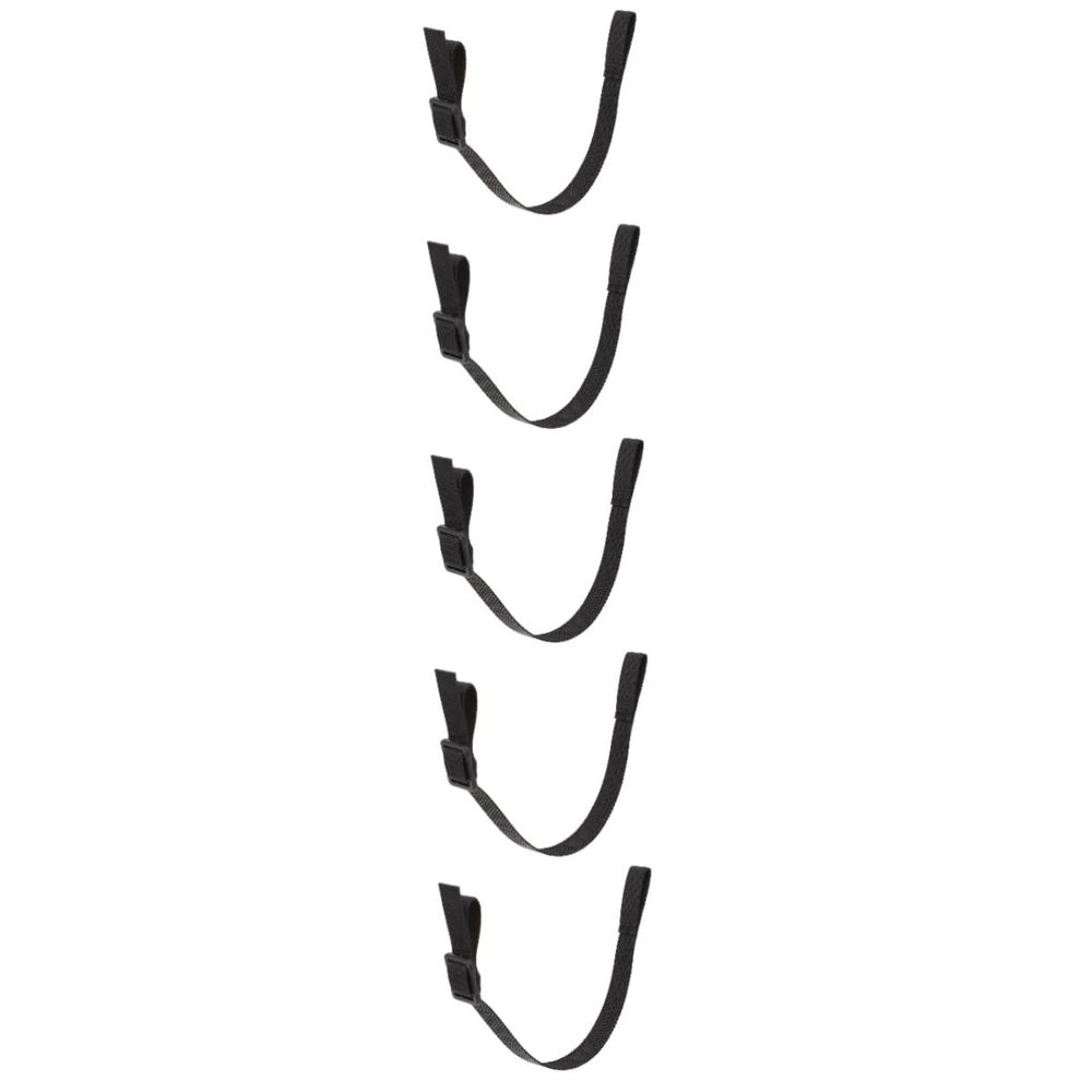 POPETPOP 5sets Hockey Helmet Chin Strap Replaceable Detachable Accessory for Hockey Helmets Elastic Breathable Easy to Install Firm Stable Fit
