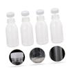 POPETPOP 20pcs Food-grade Beverage Storage Bottles for Juice and Reusable Airtight Lids for Home and Go Use view 2