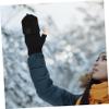 POPETPOP Heated Gloves for Men Women Convertible Fingerless to Mittens Thermal Gloves for Typing Winter Warmth view 4
