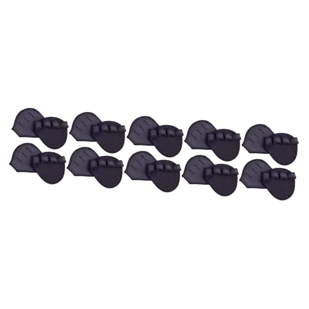 SUPVOX 5pairs Lifting Palm Pads for Men Non- Workout Gloves for Weightlifting Gym and Outdoor Sports Breathable and Comfortable Design for Training and Fitness Activities