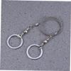 Balacoo Survival Saw Wire Saw Pvc Cable Saw Wire Survival Third Generation Stainless Steel Wire Chain Saw Camping Tool, Medium, Silver view 3