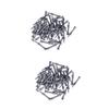 BESPORTBLE 2sets 70mm Grey Castle Tees Golf Tee Sturdy Abs Plastic Recyclable 50pcs*2 view 1