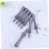 BESPORTBLE 2sets 70mm Grey Castle Tees Golf Tee Sturdy Abs Plastic Recyclable 50pcs*2 view 4