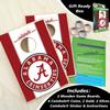 Tabletop Cornhole Game Set | Officially Licensed College Mini Football Cornhole Board Game | Includes Coins (Tabletop Game, Alabama Crimson Tide) view 4