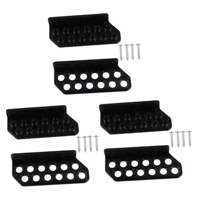 balacoo 3 Pairs Easy to Use Adhesive Arrow Rest Heads Wall Mount Bow Rack Accessories