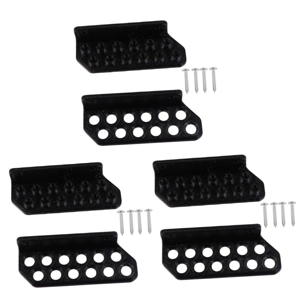 balacoo 3 Pairs Easy to Use Adhesive Arrow Rest Heads Wall Mount Bow Rack Accessories