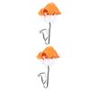 balacoo 2pcs Football Athlete Running Parachute Improve Strength Speed and Visibility Resistance Training view 1