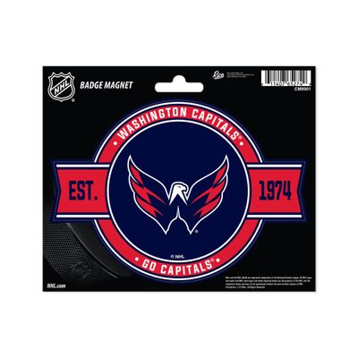 Rico Industries NHL Hockey Washington Capitals Standard Badge Magnet - for Car, Fridge