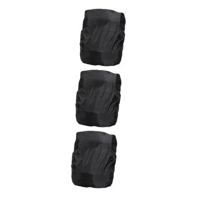 POPETPOP 3pcs Foldable Backpack Rain Cover Nylon Camping Backpack Cover for 15l-35l Raincoat Travel Bag Protector