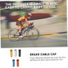 BESPORTBLE 50pcs Aluminum Alloy Bike Brake Line Cap Brake Cable End Caps Easy to Install Prevent Cable Splitting view 3