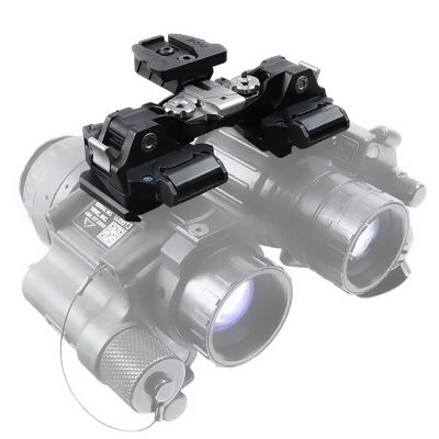 LEESEN NVG Mount KVC Universal Bridge RQE Dual Monocular,Aluminum Bridge for Night Vision, Universal Dual Bridge, Lightweight, PVS-14, Mum, DVO, MINI-NSEAS, Mounting Mounts