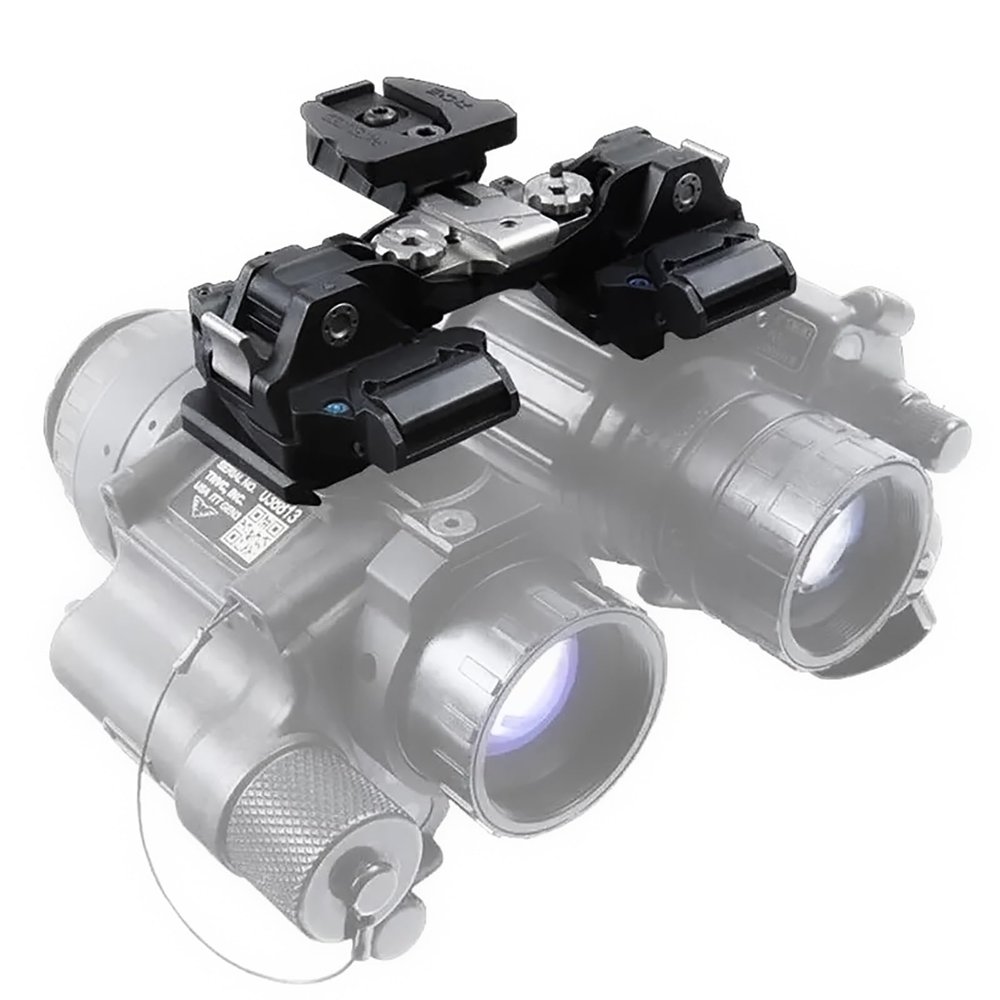 LEESEN NVG Mount KVC Universal Bridge RQE Dual Monocular,Aluminum Bridge for Night Vision, Universal Dual Bridge, Lightweight, PVS-14, Mum, DVO, MINI-NSEAS, Mounting Mounts