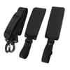 Balacoo Ski Holder 2pcs Ski Straps Belt Snowboard Skates Ski Board Carrier Ski Boot Strap Portable Ski Strap Skate Strap Ski Shoulder Strap Ski Pole Strap Accessories Child Nylon Sled, Blackx2pcs view 3