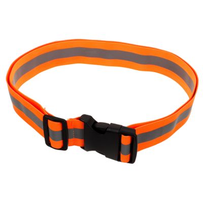 POPETPOP High Visibility Reflective Running Belt Night Running Gear Elastic Waistband for Exercise