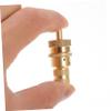 POPETPOP 3pcs Chrome Tire Valve Caps Car Tire Valve Stems Replacement Prevent Corrosion Fit Models Car Truck SUV Bike Motorcycle view 4