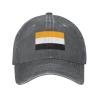Flag of Cabinda Province Dad Hat Vintage Baseball Cap for Men Women Hats Gifts Trucker Caps Deep Heather view 2