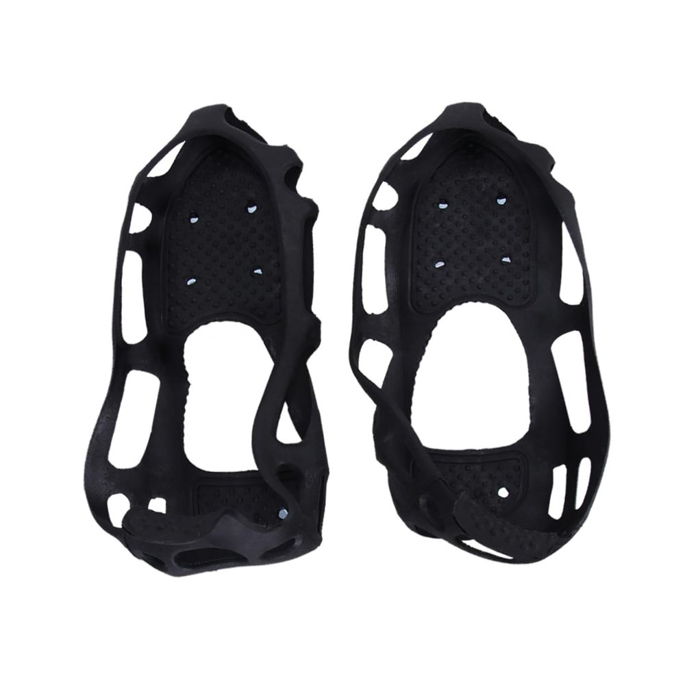 CALLARON Crampon Shoe Covers Ice Snowfield Climbing Overshoes Spikes for Hiking Running and Ice Fishing