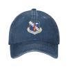 182d Airlift Wing Insignia Afd-080128-056 Dad Hat Vintage Baseball Cap for Men Women Hats Gifts Trucker Caps Navy Blue view 2