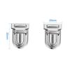 PACKOVE 30sets Box Stainless Steel Luggage Locks Crossbody Bag Latches TSA Approved Hook Locks for Travel view 3