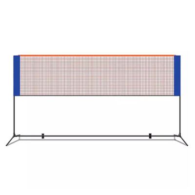 CORECHAIN Foldable Badminton Net Stand with Storage Bag, Pickleball Net with Stand, for Sports Field Gym, Sturdy Structure (Size : 4.1m/14ft)