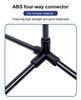 CORECHAIN Foldable Badminton Net Stand with Storage Bag, Pickleball Net with Stand, for Sports Field Gym, Sturdy Structure (Size : 4.1m/14ft) view 3
