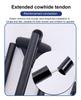 CORECHAIN Foldable Badminton Net Stand with Storage Bag, Pickleball Net with Stand, for Sports Field Gym, Sturdy Structure (Size : 4.1m/14ft) view 4