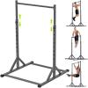 SELEWARE Adjustable Pull Up Station, Multifunction Pull Up Bar, Fully Welded, 500 lbs Capacity, Power Tower Dip Station for Home Gym view 1