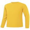QBK 3T to Youth Neon Shirt Kids UPF 50+ Dry Fit Athletic Long Sleeve T Shirts for Boys and Girls-Moisture Wicking Rash Guard (Bright Yellow 5T) view 2