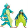 DarkCom Unisex Adult Animal Onesie,Cosplay Chameleon Onesie Halloween Costume Christmas Pajamas Sleepwear for Women and Men X-Large view 1