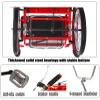 DONGSHAN Adult Tricycle Bike for Ladies Tricycle with Rear seat 20inch 3 Wheel Bicycle Larger Shopping Basket for The Elderly, Women, Men Maximum Load 440bls Unisex Trikes (1speed-red) view 4