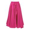 ACSUSS Kids Girls Ballroom Dance Skirt Satin Swing Latin Cha Cha Flamenco Dance Skirts Competition Costume Dancewear Hot Pink 3-4 Years view 2
