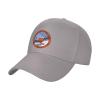 Adjustable Seal of Fort Walton Beach, Florida Baseball Caps for Men Women Hat Truck Driver Hats Funny Baseball Cap Gray view 1
