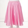 ACSUSS Kids Girls Ballroom Dance Skirt Satin Swing Latin Cha Cha Flamenco Dance Skirts Competition Costume Dancewear Pink 3-4 Years view 4