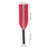 PerGar High Visibility Kayak Safety Travel Flag, Red Warning Flag with Reflective Stripe, Durable Waterproof Oxford Fabric for Kayaks, Canoes, Trucks and More (L) view 2