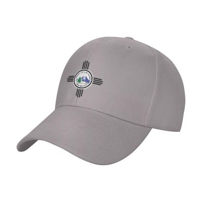 Adjustable Seal of Los Alamos County, New Mexico Baseball Caps for Men Women Hat Truck Driver Hats Funny Baseball Cap Gray
