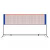 CORECHAIN Foldable Badminton Net Stand with Storage Bag, Pickleball Net with Stand, for Sports Field Gym, Sturdy Structure (Size : 3.1m/10ft) view 1