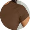 Abardsion Women Casual Raglan Sleeve Crewneck Slim T Shirts - 2026 Spring Summer Basic Activewear Going Out Tops(Brown, XS) view 4