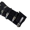 Pirate Boot Covers Viking Medieval Boot Covers Costume Boot Covers Faux Leather Steampunk Renaissance Costume Tops Leg Covers for Men Black view 4