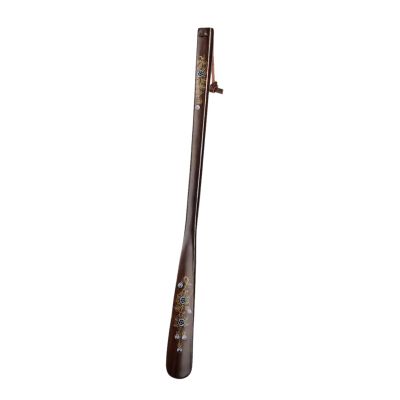 Portable Shoehorn Shoe Lifter Wood Long Handle Shoe Horn Household Shoe Lifting Device Shoe Handle Tool Shoe Slide Shoe Puller Shoe Horn Long Shoe Spoon Children's Elderly Travel Shoe Horn (Color : B
