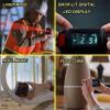 TEMKIN Tape Measures 3-in-1 Display Measuring Ruler Tape Measures Portable Retractable Ruler Height Ruler Centimeter Inch Roll Tape Dropshipping Ruler view 4