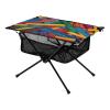 GOODOLD Colorful Craft Sticks Beach Camping Table, Easy Fold-Up Design & Portable with Carry Bag  Ideal for Outdoor BBQ, Picnic, Campsites view 1