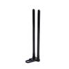 Yctze Black Aluminium Alloy Windproof Fishing Rod Connector with Snag Bar Ears for Bite Alarm view 1
